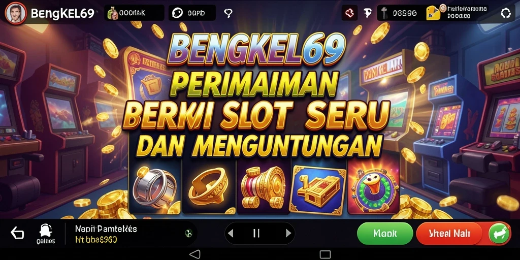 Tampilan menakjubkan dari gameplay Slot di BENGKEL69.
