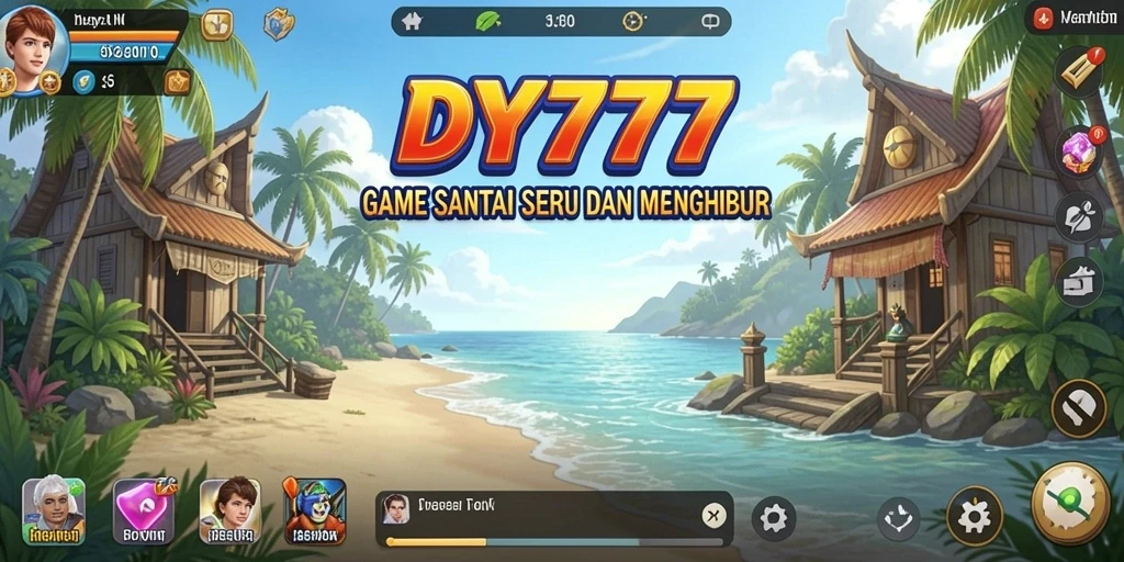 Tampilan gameplay seru dan penuh warna dari DY777.