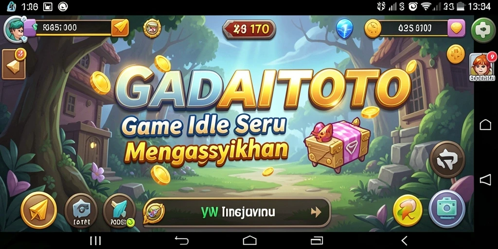 Gameplay menarik GADAITOTO yang menenangkan dan seru.