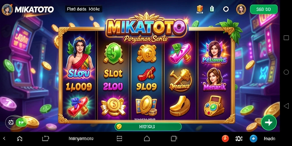 Screenshot gameplay MIKATOTO yang menampilkan keseruan permainan Slot.