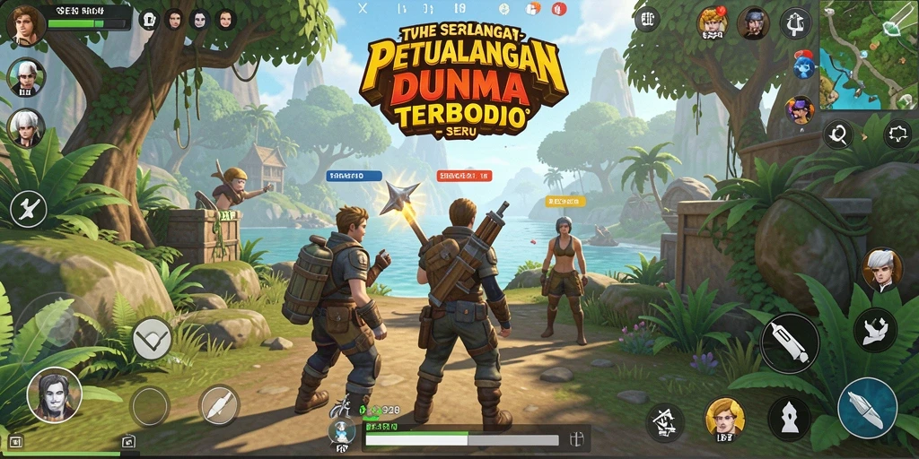 Tampilan gameplay SE328 yang menakjubkan dalam dunia terbuka.