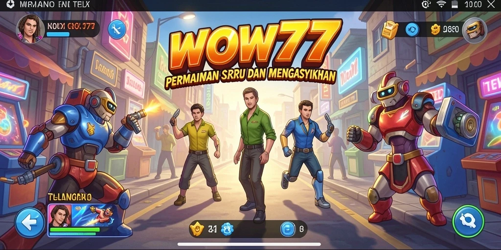 Gameplay seru dalam WOW77 yang penuh tantangan.