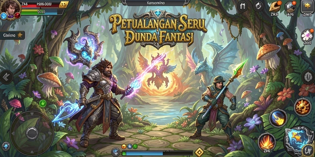 Screenshot ZK6 menunjukkan aksi seru dalam petualangan menakjubkan.